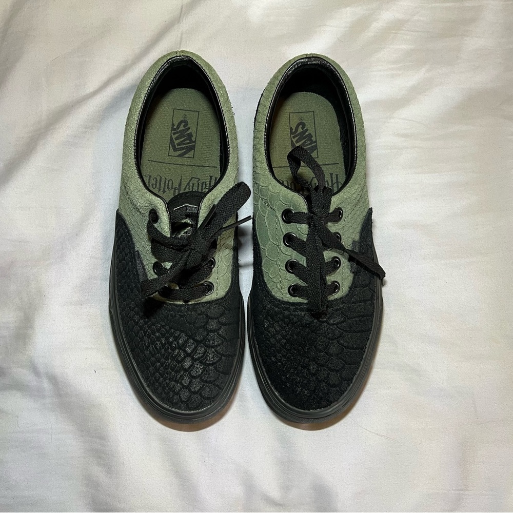 COPY - Vans x Harry Potter, Slytherin shoes, size 7